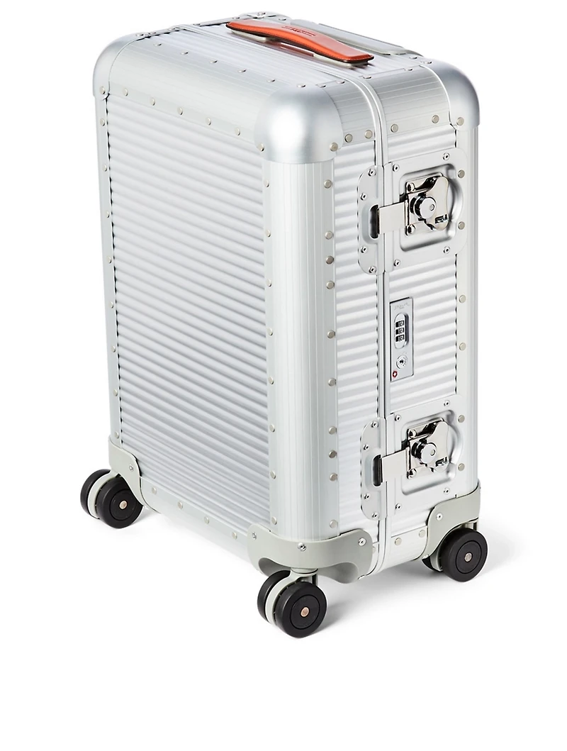Bank Spinner 55 Aluminum Carry-On Suitcase