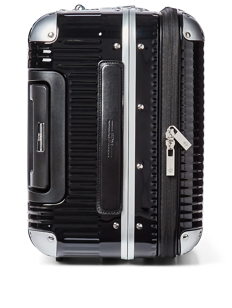 Bank Light Spinner 53 Carry-On Suitcase With Front Pocket