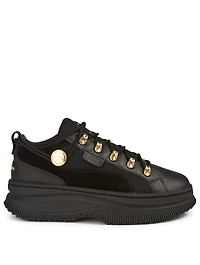 DEVA X BALMAIN Leather Sneakers