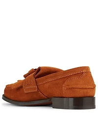 Oreham Suede Fringed Loafers