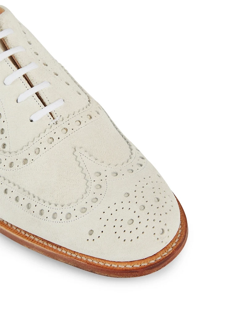 Burwood Suede Oxford Brogues