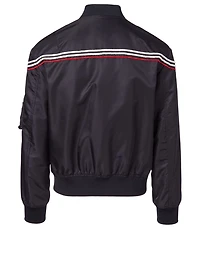 Beaded Bomber Jacket