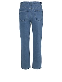 Ren Contrast High-Waisted Jeans