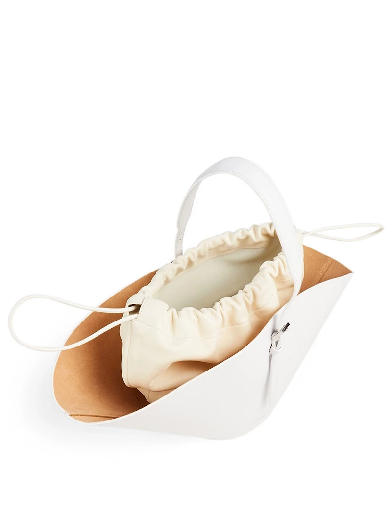 XS Sombrero Leather Shoulder Bag