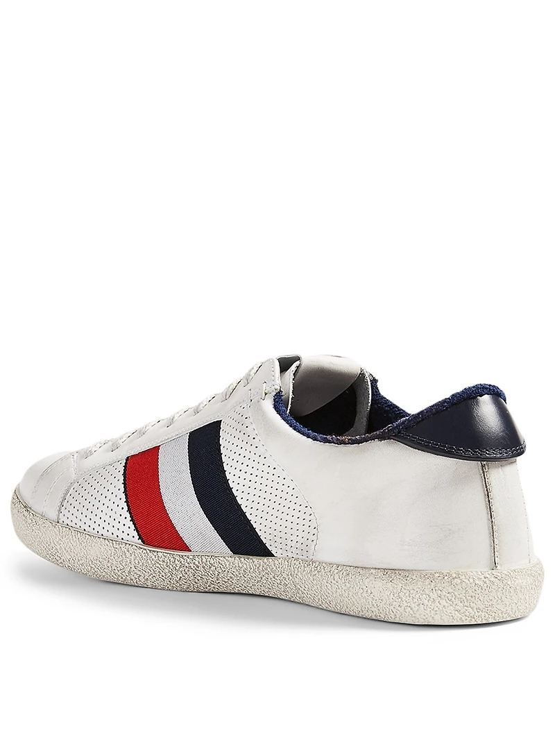 Montreal Perforated Leather Sneakers