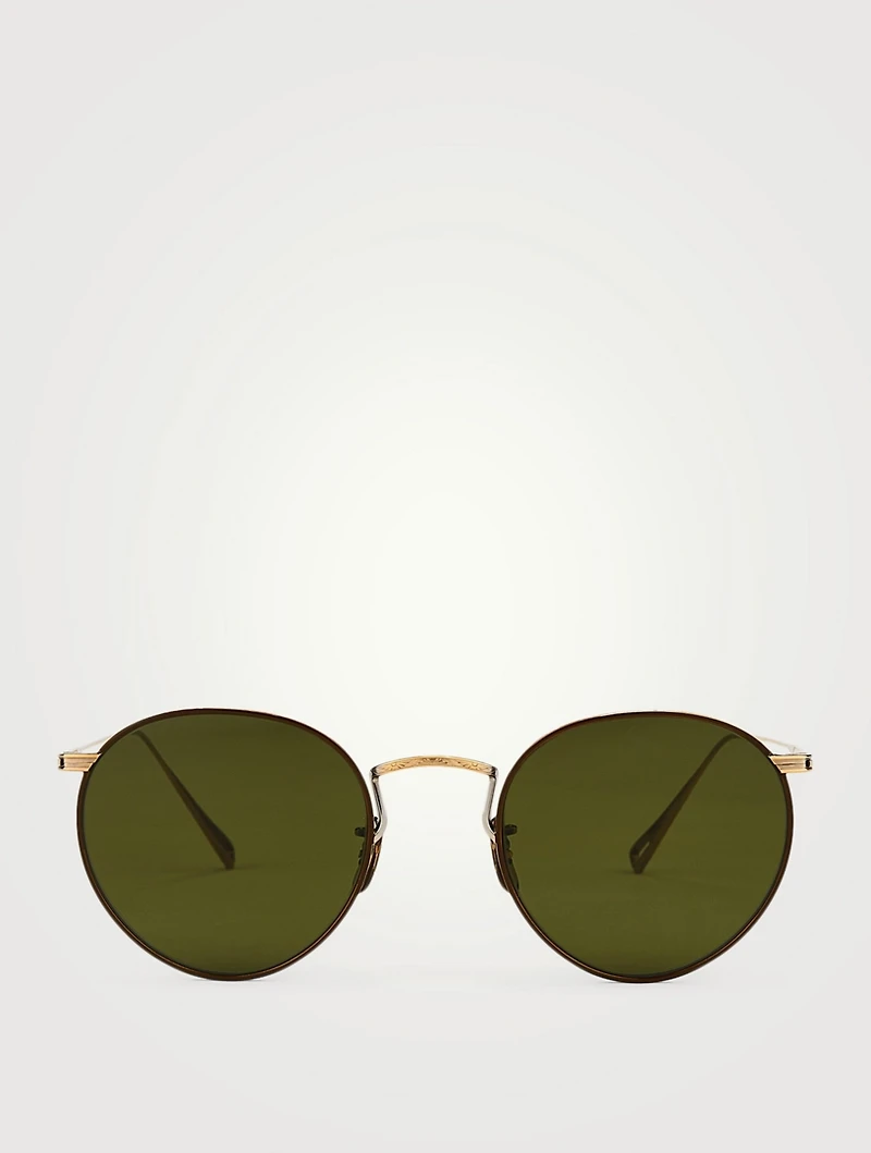 Mandel Round Sunglasses