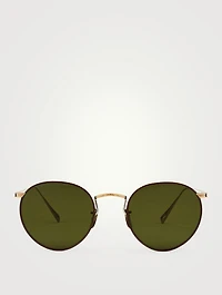 Mandel Round Sunglasses