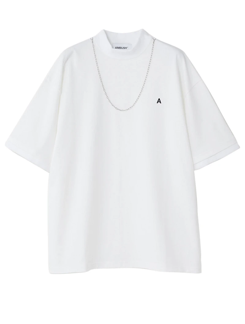 Cotton T-Shirt With Chain