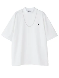 Cotton T-Shirt With Chain