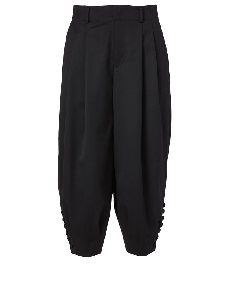 Wool Gabardine Pants