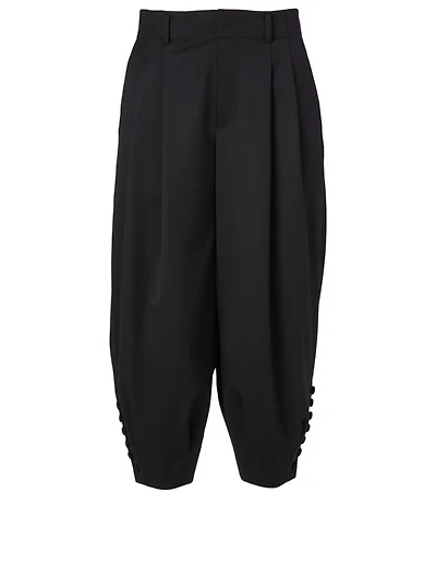 Wool Gabardine Pants