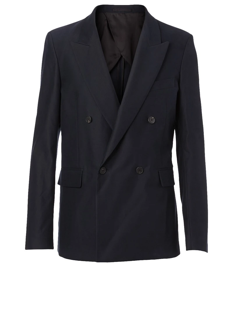 Shane Cotton Double-Breasted Jacket