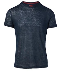 Linen Crewneck T-Shirt