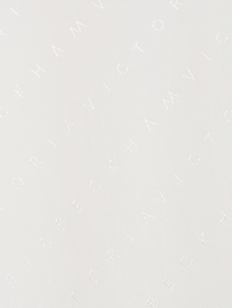 Silk-Blend Logo Shirt