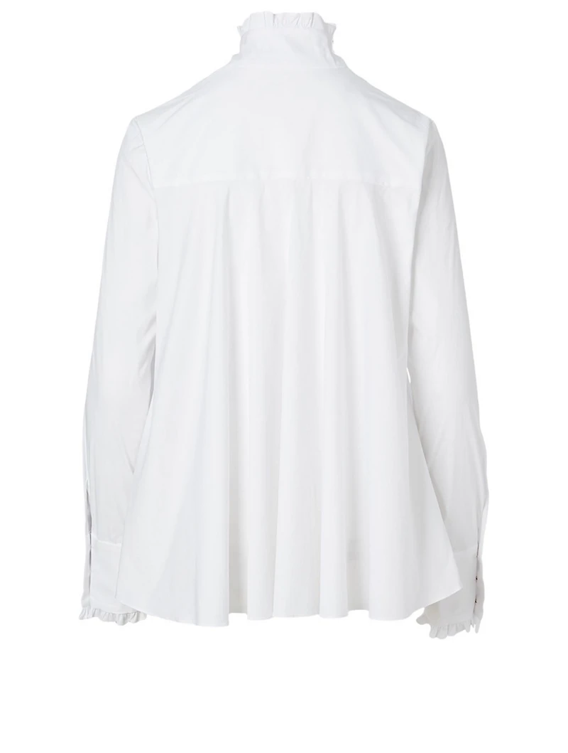 Maci Cotton-Blend Blouse