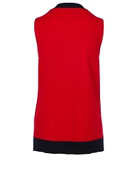 Cashmere Knit Vest