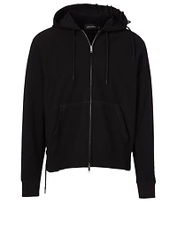 Laced Zip Hoodie