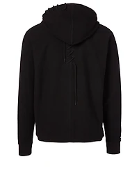 Laced Zip Hoodie