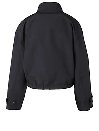 Utility Jacket With Leather Belt