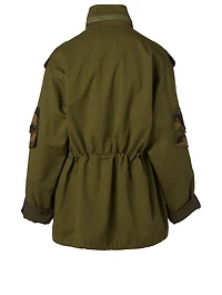 Surplus Cotton Jacket Camo Print