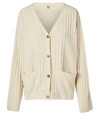 Vinci Ribbed Cardigan