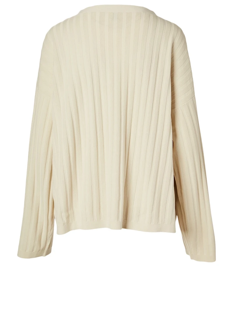 Vinci Ribbed Cardigan