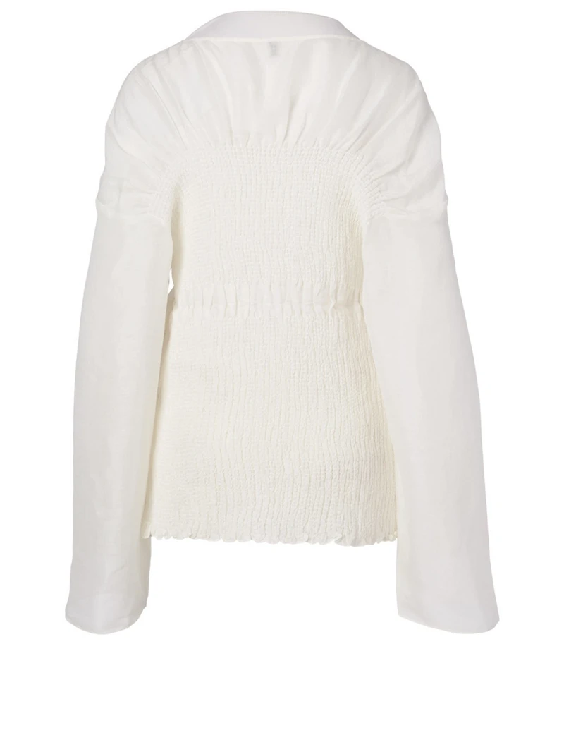 Coripe Linen And Silk Blouse
