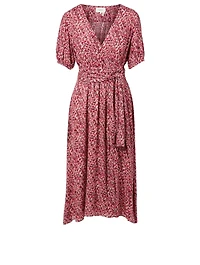 Noemie Printed Midi Dress