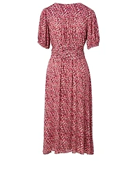 Noemie Printed Midi Dress