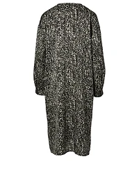 Prism Silk And Cotton Printed Dress