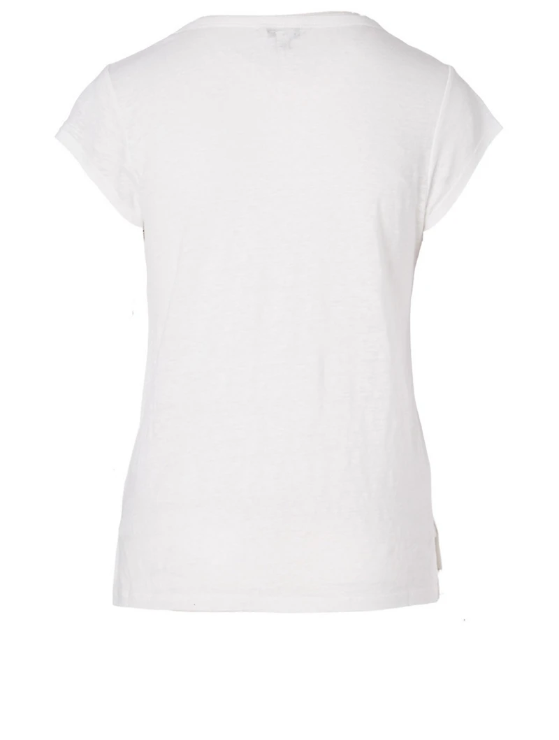 Evalina Linen T-Shirt