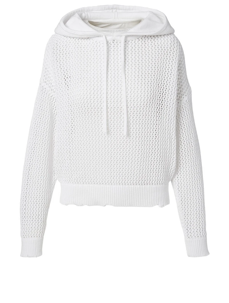 Marvin Cotton Mesh Hoodie