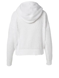 Marvin Cotton Mesh Hoodie