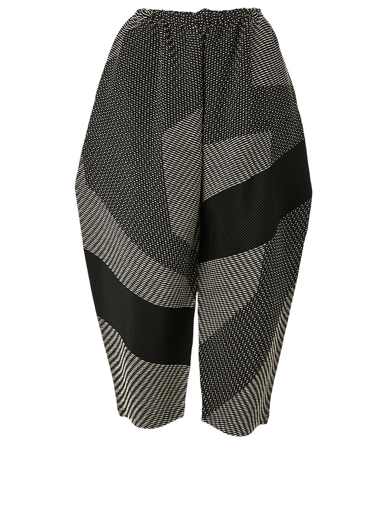 Sashiko Pleats Pants
