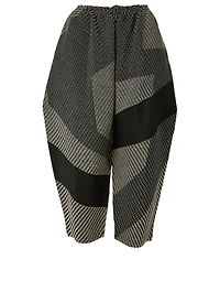 Sashiko Pleats Pants