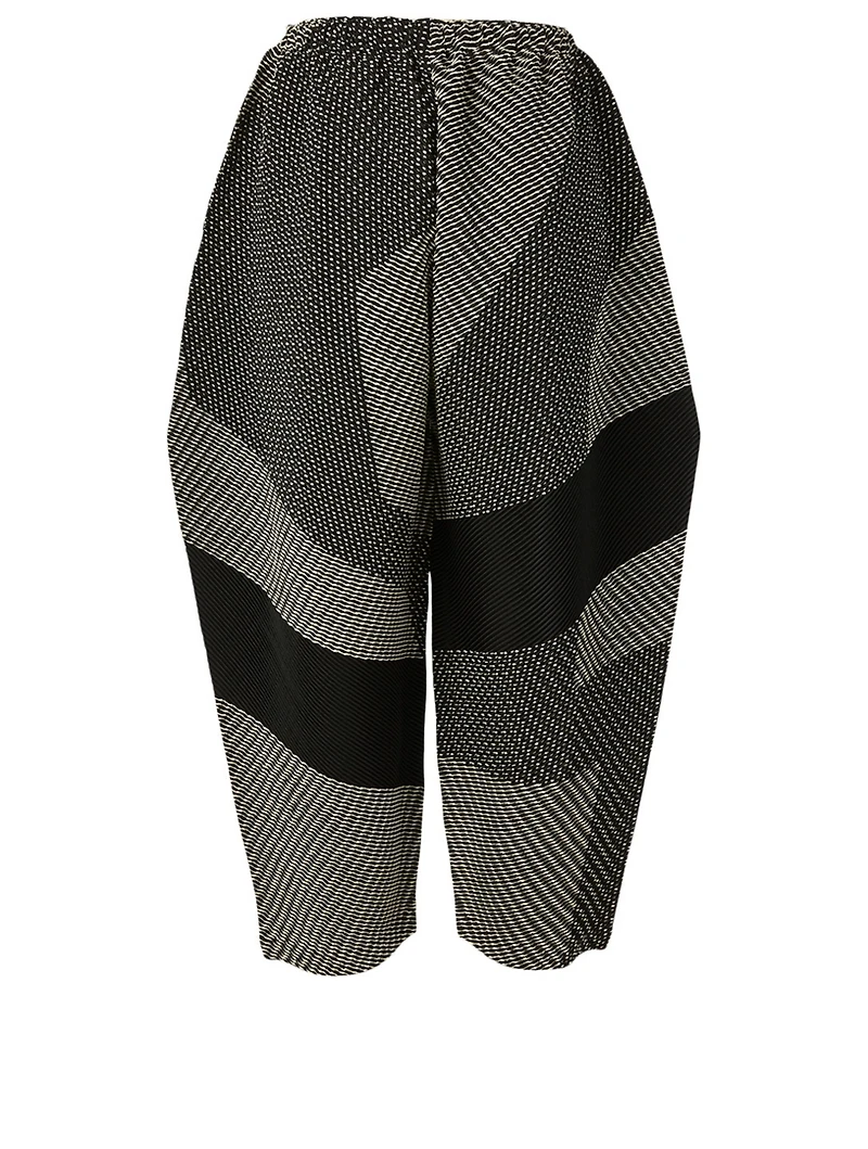 Sashiko Pleats Pants