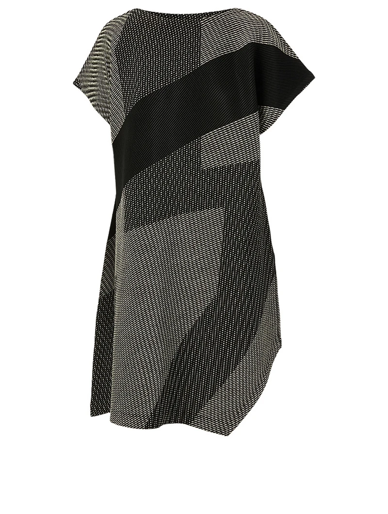 Sashiko Pleats Dress