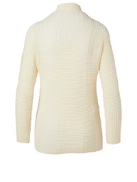 Pleats Turtleneck Top