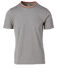 Cotton Crewneck T-Shirt