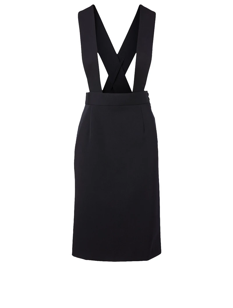Wool Suspender Skirt
