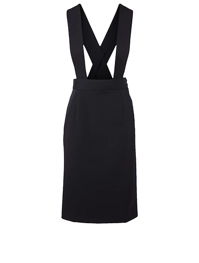 Wool Suspender Skirt
