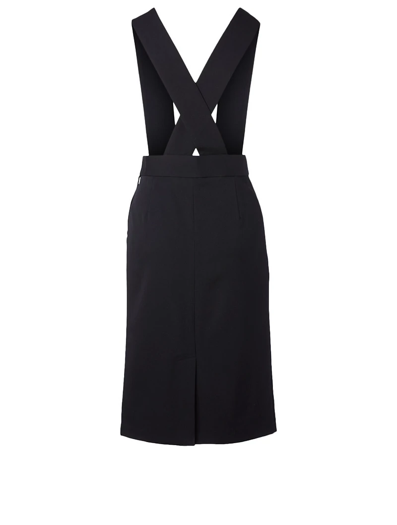 Wool Suspender Skirt
