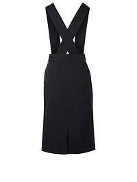 Wool Suspender Skirt