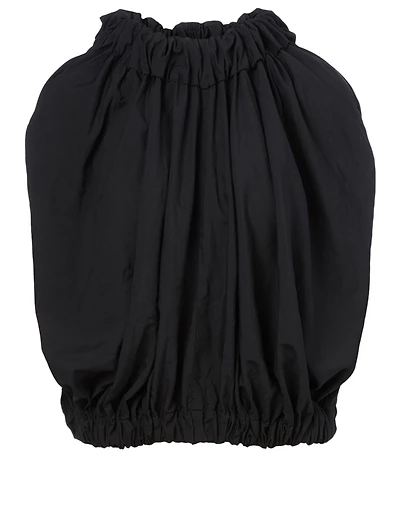 Gathered Sleeveless Top