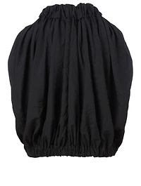 Gathered Sleeveless Top