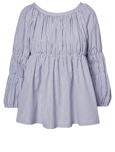 Cotton Empire Top Striped Print