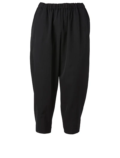 Wool Tapered Pants