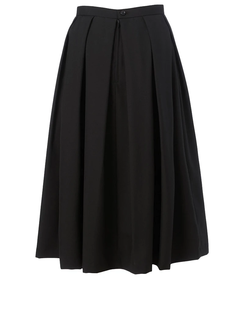 Wool And Mohair Skirt