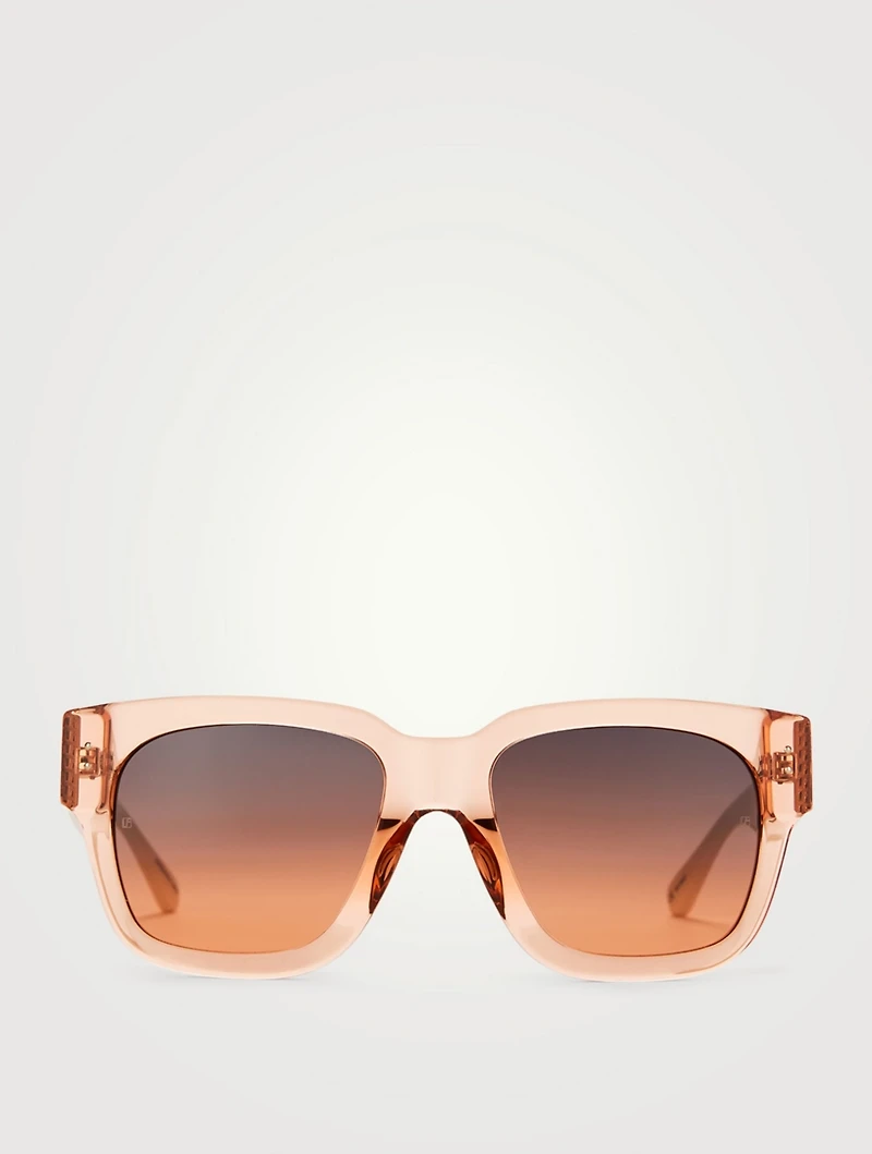 Amber Square Sunglasses