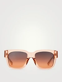 Amber Square Sunglasses
